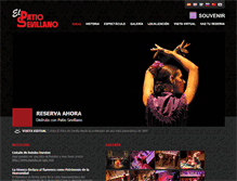 Tablet Screenshot of elpatiosevillano.com